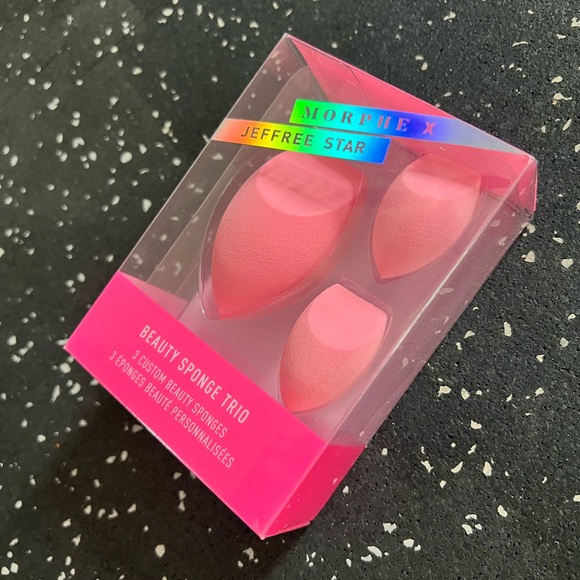 MORPHE X JEFFREE STAR | PINK BEAUTY SPONGE TRIO 3 PIECE SET - Picture 2 of 5